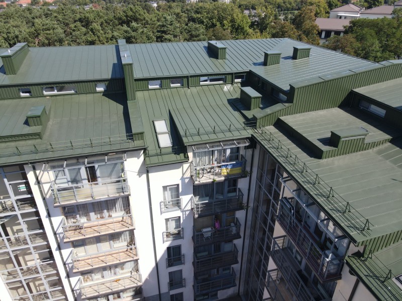 Šlaitinių stogų rekonstrukcija Vilkpedės g., Vilnius